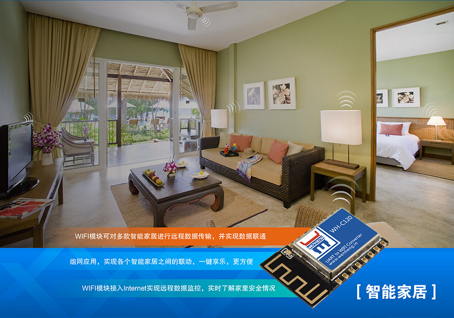 ��ҵ��Ƕ��ʽWIFI����_��С����͹���WIFIģ�����ܼҾ�Ӧ�ð���