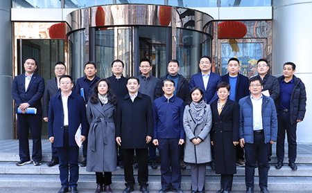 历下区政协党组书记、主席陈贯鹏率区政协常委莅临long8唯一官网登录网座谈调研